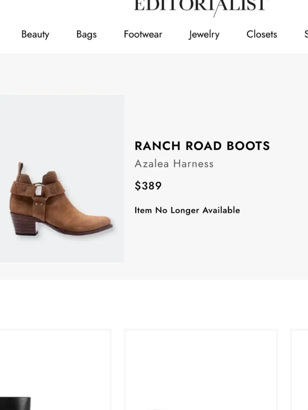 Ranch Road Azalea Harness Suede Leather Heeled Boots Booties Made in Spain